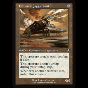 MTG Galvanic Juggernaut Innistrad Remastered inr#443