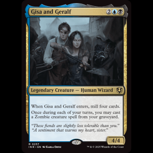 MTG Gisa and Geralf Innistrad Remastered inr#237
