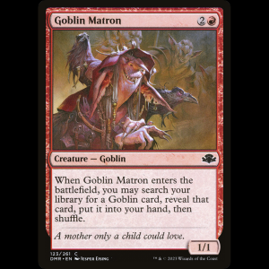 MTG Goblin Matron Dominaria Remastered dmr#123