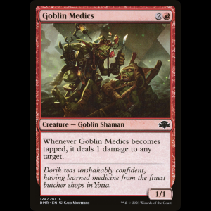 MTG Goblin Medics Dominaria Remastered dmr#124