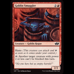 MTG Goblin Smuggler Foundations Jumpstart j25#137