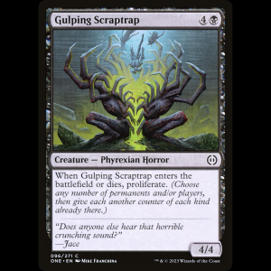MTG Trampa de chatarra engullidora (Gulping Scraptrap) Phyrexia: All Will Be One one#96