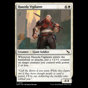 MTG Haazda Vigilante Murders at Karlov Manor mkm#18