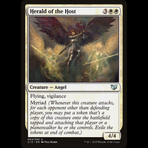 MTG Herald of the Host Commander 2015 c15#4
