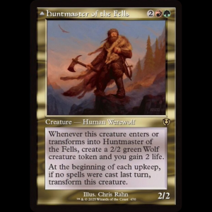 MTG Huntmaster of the Fells // Ravager of the Fells Innistrad Remastered inr#470