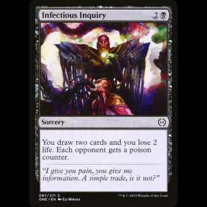 MTG Consulta infecciosa (Infectious Inquiry) Phyrexia: All Will Be One one#97