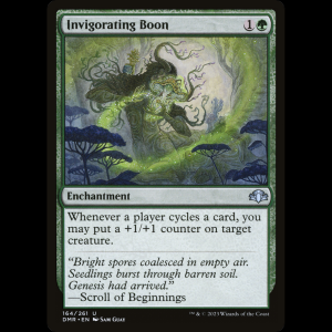 MTG Invigorating Boon Dominaria Remastered dmr#164