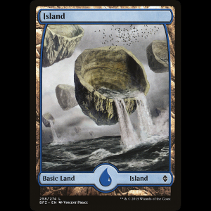 MTG Island Battle for Zendikar bfz#258