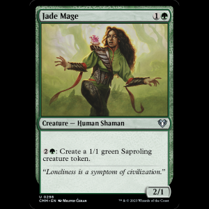 MTG Jade Mage Commander Masters cmm#298