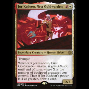 MTG Jor Kadeen, First Goldwarden Phyrexia: All Will Be One one#203