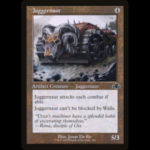 MTG Juggernaut Dominaria Remastered dmr#382