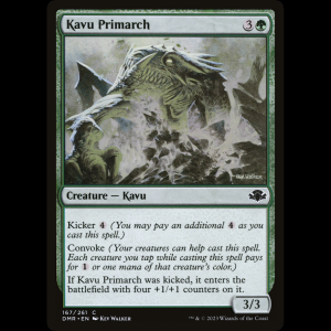 MTG Kavu Primarch Dominaria Remastered dmr#167