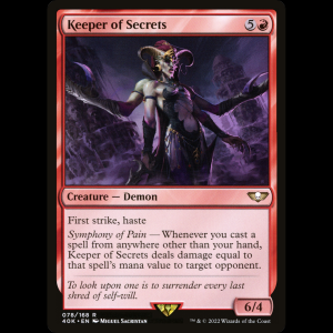 MTG Keeper of Secrets Warhammer 40,000 Commander 40k#78