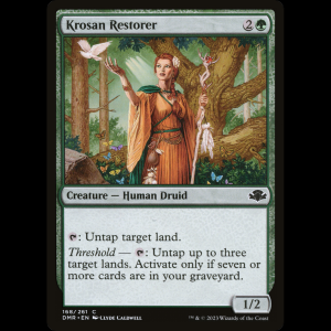 MTG Krosan Restorer Dominaria Remastered dmr#168