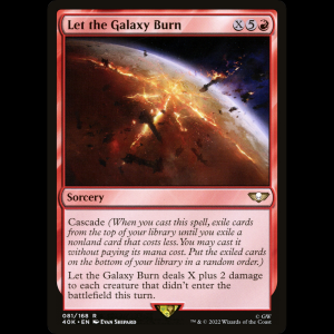 MTG Let the Galaxy Burn Warhammer 40,000 Commander 40k#81