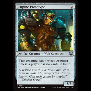 MTG Lupine Prototype Innistrad Remastered inr#267