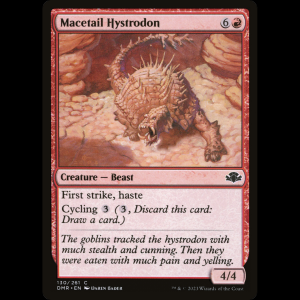 MTG Macetail Hystrodon Dominaria Remastered dmr#130