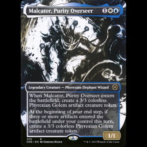 MTG Malcator, Purity Overseer Phyrexia: All Will Be One one#320