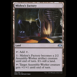 MTG Mishra's Factory Dominaria Remastered dmr#251