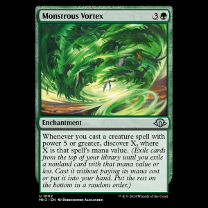 MTG Vórtice monstruoso (Monstrous Vortex) Modern Horizons 3 mh3#162