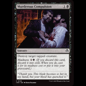 MTG Murderous Compulsion Innistrad Remastered inr#126