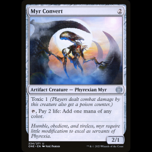 MTG Myr Convert Phyrexia: All Will Be One one#234