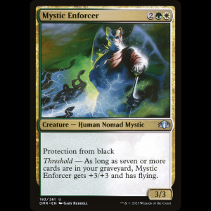 MTG Mystic Enforcer Dominaria Remastered dmr#192