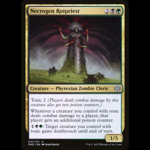 MTG Necrogen Rotpriest Phyrexia: All Will Be One one#212