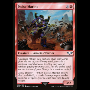 MTG Noise Marine Warhammer 40,000 Commander 40k#82