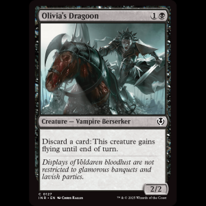 MTG Olivia's Dragoon Innistrad Remastered inr#127