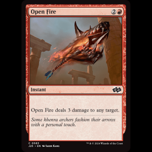 MTG Open Fire Foundations Jumpstart j25#583