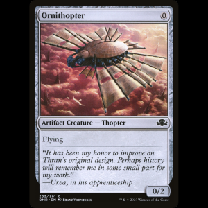 MTG Ornithopter Dominaria Remastered dmr#233