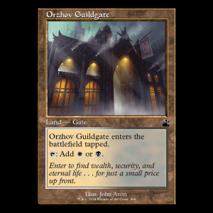 MTG Orzhov Guildgate Ravnica Remastered rvr#406