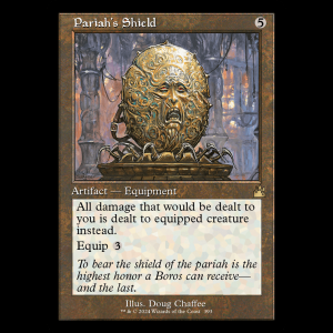 MTG Pariah's Shield Ravnica Remastered rvr#393