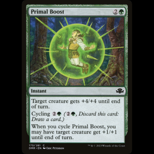 MTG Primal Boost Dominaria Remastered dmr#173