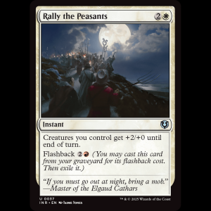 MTG Rally the Peasants Innistrad Remastered inr#37
