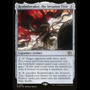 MTG Realmbreaker, the Invasion Tree March of the Machine mom#263