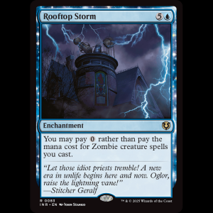 MTG Rooftop Storm Innistrad Remastered inr#83