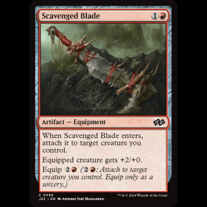 MTG Scavenged Blade Foundations Jumpstart j25#596