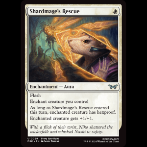 MTG Shardmage's Rescue Duskmourn: House of Horror dsk#29