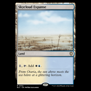 MTG Skycloud Expanse Bloomburrow Commander blc#332