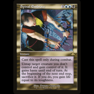 MTG Spinal Embrace Dominaria Remastered dmr#369
