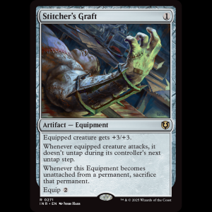MTG Stitcher's Graft Innistrad Remastered inr#271
