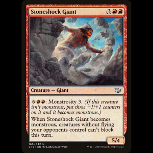 MTG Stoneshock Giant Commander 2015 c15#165