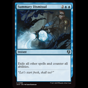 MTG Summary Dismissal Innistrad Remastered inr#88