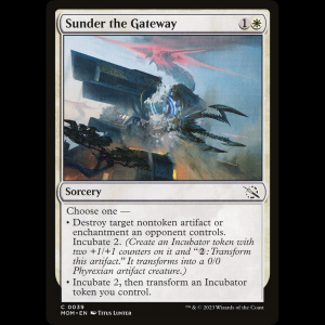 MTG Sunder the Gateway March of the Machine mom#39