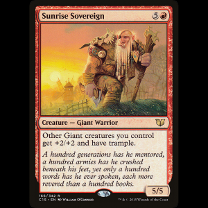 MTG Sunrise Sovereign Commander 2015 c15#166