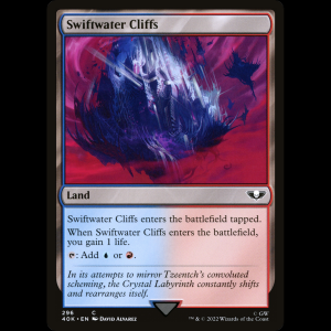 MTG Swiftwater Cliffs Warhammer 40,000 Commander 40k#296