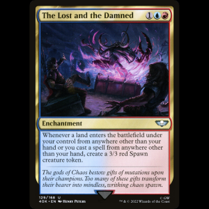 MTG The Lost and the Damned Warhammer 40,000 Commander 40k#129