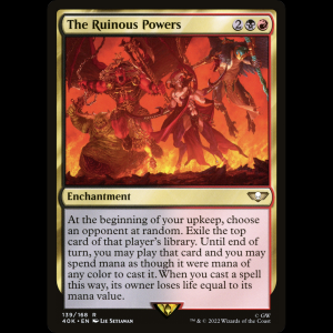 MTG The Ruinous Powers Warhammer 40,000 Commander 40k#139